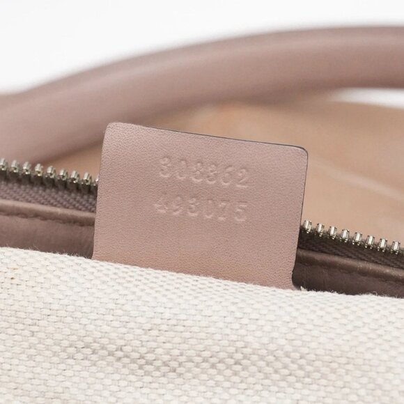 Gucci Soho Shoulder Bag Large Beige Leather - Picture 12 of 15